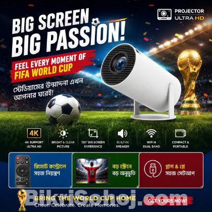 HY300 Smart Mini Projector